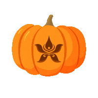 hkairlines halloween pumpkin happy halloween hong kong Sticker