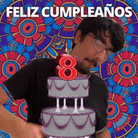 ¡Feliz 8.º cumpleaños!