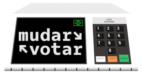 Vote Votar Sticker by Vinicius Bustamante