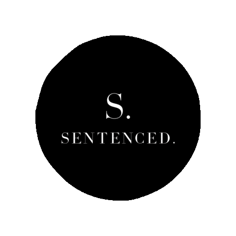sentenced fashion brand luxury designer Sticker