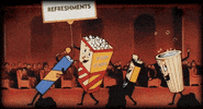 90s popcorn GIF