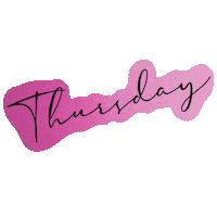 Today Thursday Sticker