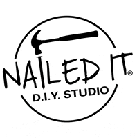 NailedItDIYStudio painting paint workshop hammer GIF