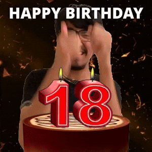 Happy 18th Birthday