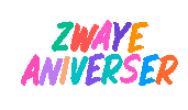 Anniversaire Sticker