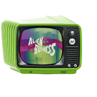 alienbusinessfilm tv space alien 2021 Sticker