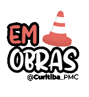 Obras Cwb Sticker by Prefeitura de Curitiba