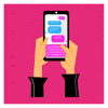 Text Phone GIF by Houndstooth Media Group