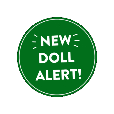 EverythingDolls giphygifmaker green doll dolls Sticker