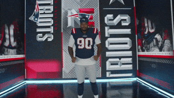 Nfl Flexing GIF by New England Patriots