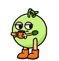 Good Morning What Sticker by Demic