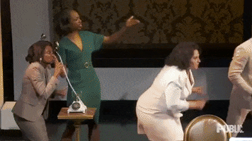 publictheaterny wow no what jump GIF