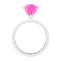 Pink Ring Sticker by Sassy Online