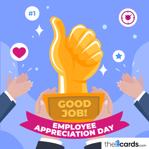Well Done Thumbs Up GIF by TheEcards.com