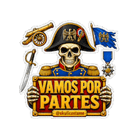 Skull Calavera Sticker