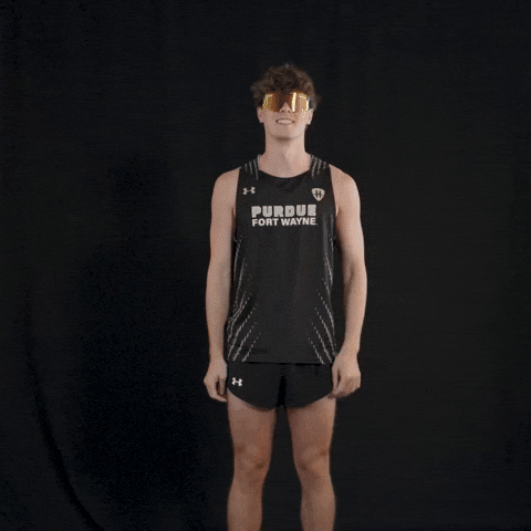 Cross Country Celebration GIF by Purdue Fort Wayne Athletics
