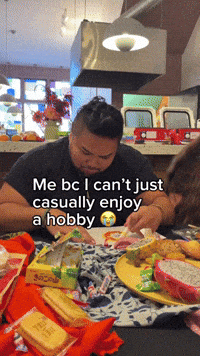 RVMendozaOnYourPhone anxiety help me hobby gifted GIF