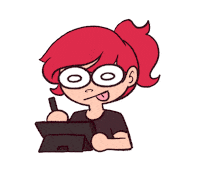 Mini Me Drawing Sticker