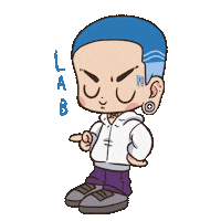 Lab Nemezis Sticker
