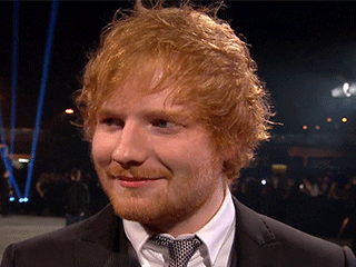 ed sheeran flirting GIF by 2016 MTV EMA