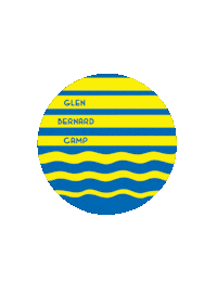 Oca Camping Sticker by Glen Bernard Camp