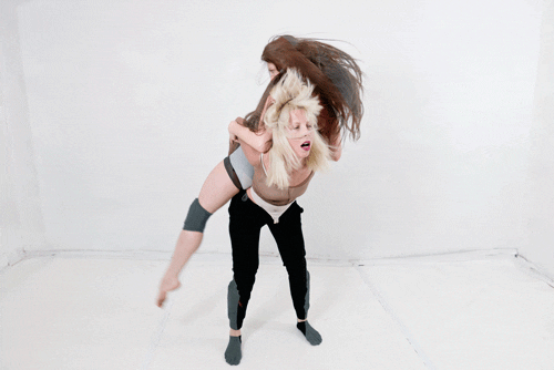 dancers editorial GIF by GIFRIENDS