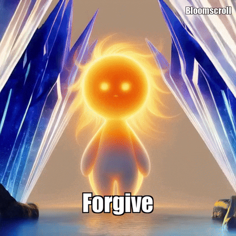 Wisdom Forgive GIF by Bloomscroll