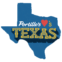 Texas Sticker by Portillo's Hot Dogs