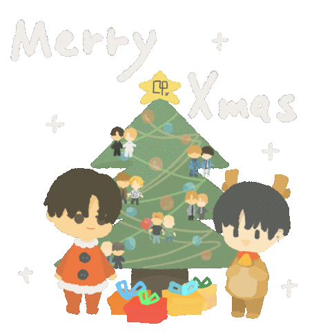 Merry Christmas Sticker