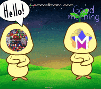 Good Morning Hello GIF by Murcianys LLC