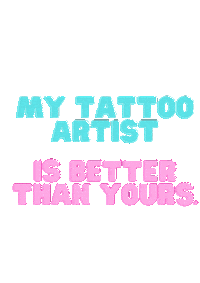 Tattoo Ink Sticker by geannytattoo