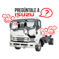 Truck Pregunta Sticker by Isuzu México
