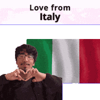 Love It Italy Sticker