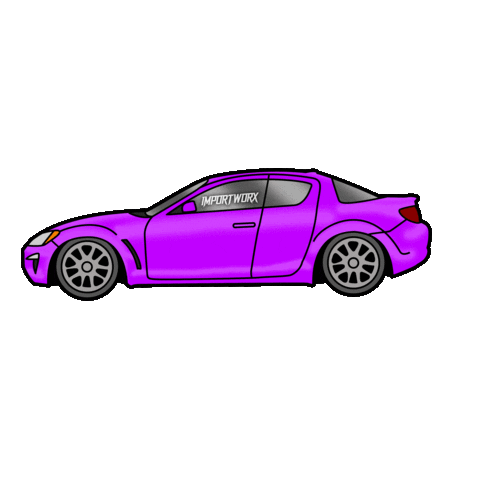 Cars Drifting Sticker by ImportWorx