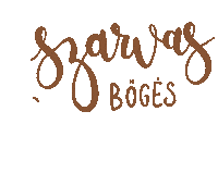Szarvas Sticker