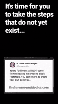 Walking In It'S Time GIF by Dr. Donna Thomas Rodgers