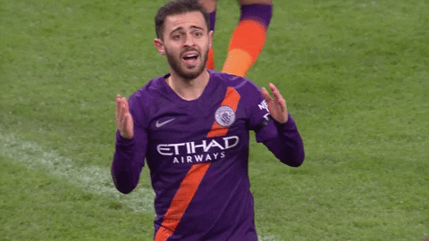 Shocked Premier League GIF by Manchester City