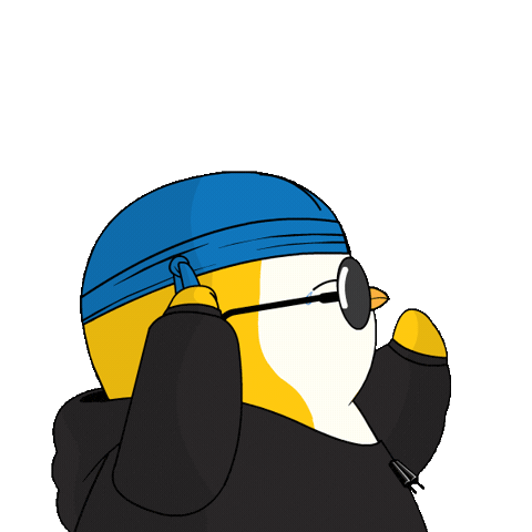 I Believe In You Sticker by Pudgy Penguins