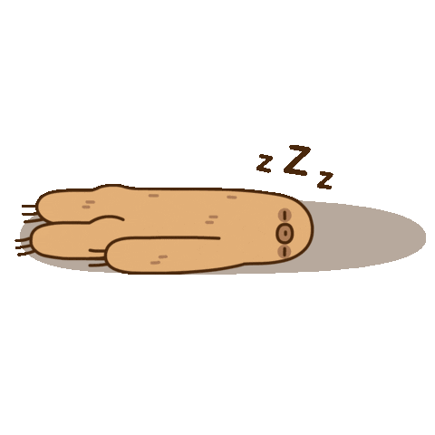 Shake Sleeping Sticker by Pusheen