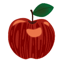 Doja Cat Apple Sticker