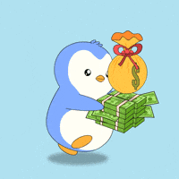 Money Im Rich GIF by Pudgy Penguins