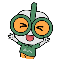 alkeba green clean cleaning bersih Sticker