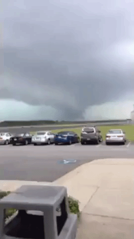 Tornado-Warned Storms Generate Funnel Clouds Across Georgia