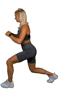 Lunge Grow Sticker by fyndafit