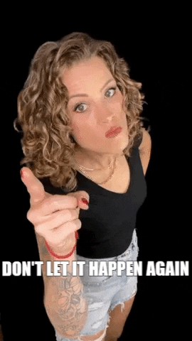 barely_a_meme_machine giphygifmaker angry disappointed dont let it happen again GIF