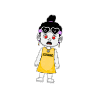 Surprise What Sticker by Zhotcita