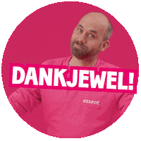 Bedankt Dankjewel Sticker by Essent