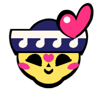 Emoji Pin Sticker by Brawl Stars
