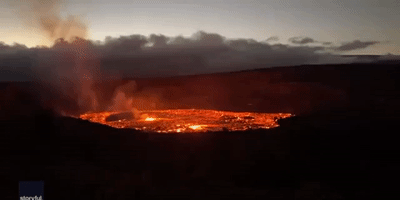 Alert Level Raised as Hawaii's Kilauea Volcano Erupts Again