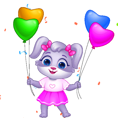 Happy Birthday Love Sticker by Lucas and Friends by RV AppStudios